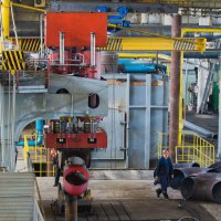 На омском заводе «Сибгазстройдеталь» введена новая линия по изготовлению соединительных деталей трубопроводов
